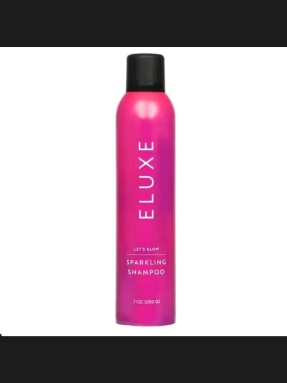 ELUXE Sparkling Shampoo - Hot Pink Bottle